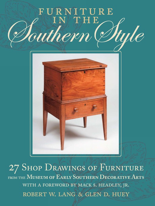 Title details for Furniture in the Southern Style by Robert W. Lang - Available